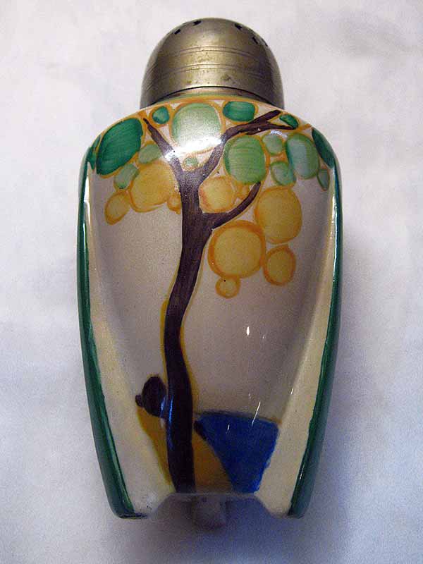 Clarice Cliff Secrets Sugar Sifter Restoration - After Clarice Cliff Secrets Sugar Sifter Restoration - After
